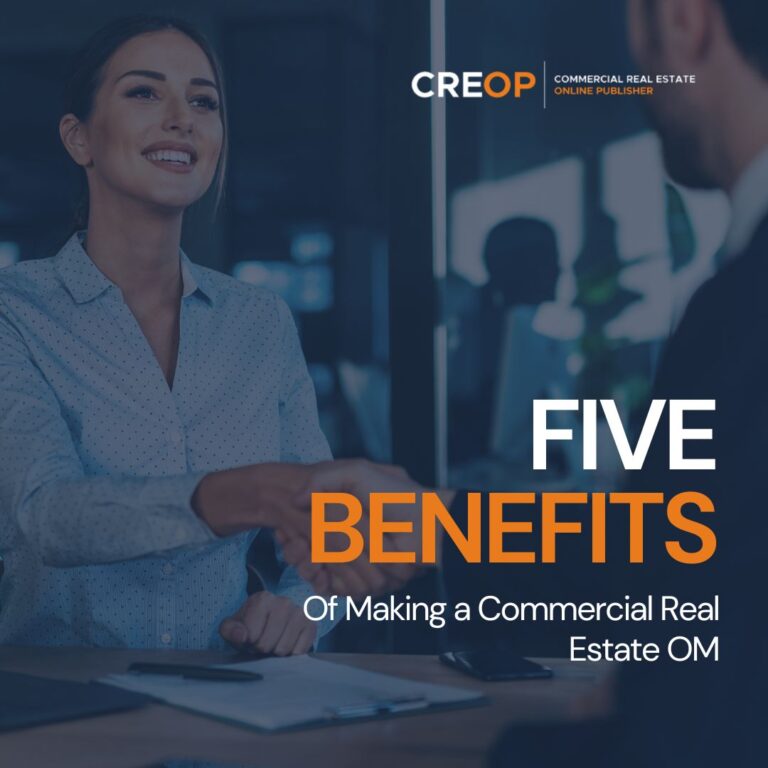 Article image for 5 Benefits of Making a Commercial Real Estate OM blog post